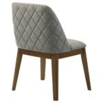 FRANKLIN UPHOLSTERED DINING SIDE CHAIR GREY (SET OF 2) - Image 8