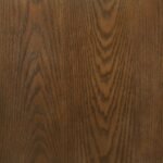 FRANKLIN 5-PIECE 54-INCH ROUND DINING TABLE SET DARK BROWN - Image 9