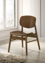BENFORD DINING SIDE CHAIR WOOD SEAT DARK BROWN (SET OF 2) - Image 2