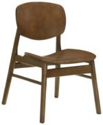 BENFORD DINING SIDE CHAIR WOOD SEAT DARK BROWN (SET OF 2) - Image 3