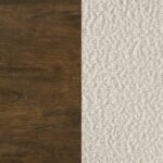 KEHOE UPHOLSTERED DINING SIDE CHAIR CREAM AND WALNUT (SET OF 2) - Image 12