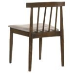 CULLEN DINING SIDE CHAIR UPHOLSTERED SEAT DARK WALNUT (SET OF 2) - Image 7
