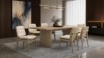 DECKER 82-INCH RECTANGULAR WOOD DINING TABLE NATURAL OAK - Image 11