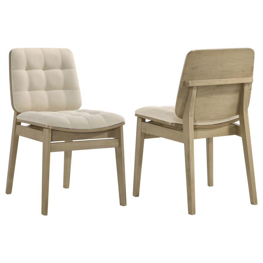 193952NAT_001x900.jpg Stylish Side Chair With Comfortable Seating And Modern Finish - Image 1
