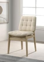 Stylish Side Chair With Comfortable Seating And Modern Finish - Image 2