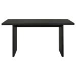 DECKER 70-INCH RECTANGULAR WOOD COUNTER HEIGHT DINING TABLE BLACK - Image 3