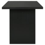 DECKER 70-INCH RECTANGULAR WOOD COUNTER HEIGHT DINING TABLE BLACK - Image 4