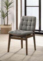 Stylish Side Chair With Comfortable Seating And Modern Finish - Image 2