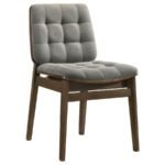 Stylish Side Chair With Comfortable Seating And Modern Finish - Image 3