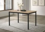 Modern Dining Table With Elegant Design And Durable Construction - Image 2
