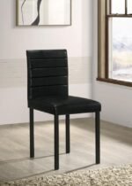 Stylish Side Chair With Comfortable Seating And Modern Finish - Image 2