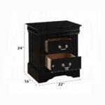 Louis Philippe III Nightstand - Image 8
