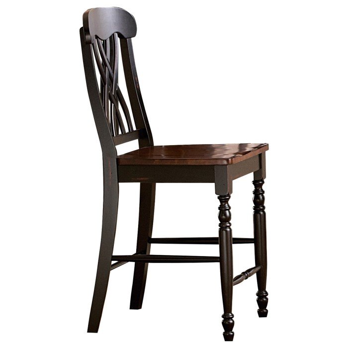 1971dc66d0d441a69cae4e2927eedc37.jpg 1393BK-24 Counter Height Chair - Image 1