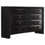 BRIANA 8-DRAWER DRESSER BLACK