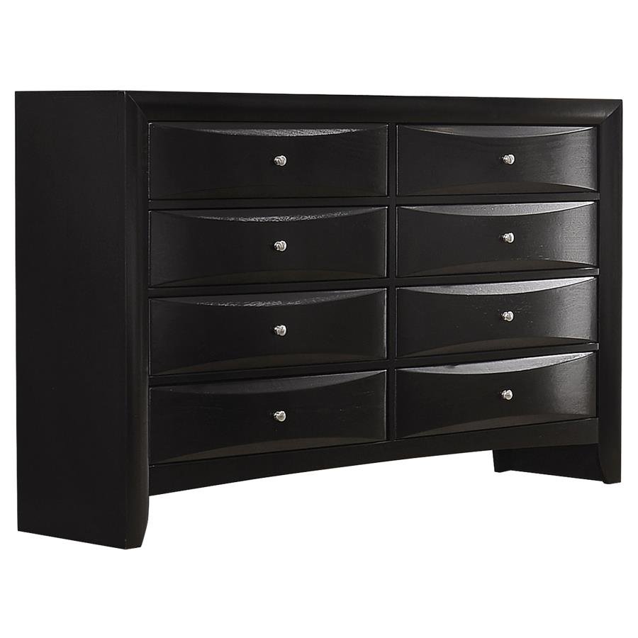 200703_02x900.jpg BRIANA 8-DRAWER DRESSER BLACK - Image 1