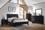 BRIANA 8-DRAWER DRESSER BLACK - Image 5
