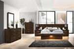 JESSICA 2-DRAWER NIGHTSTAND CAPPUCCINO - Image 8