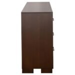 JESSICA 6-DRAWER DRESSER CAPPUCCINO - Image 7