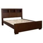 JESSICA 5-PIECE QUEEN BEDROOM SET CAPPUCCINO - Image 3
