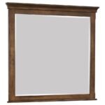 FRANCO DRESSER MIRROR BURNISHED OAK