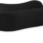 Flair Boucle Fabric Upholstered Bench