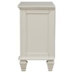 SANDY BEACH 3-DRAWER NIGHTSTAND CREAM WHITE - Image 5