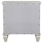 SANDY BEACH 3-DRAWER NIGHTSTAND CREAM WHITE - Image 7