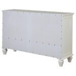SANDY BEACH 11-DRAWER DRESSER CREAM WHITE - Image 8