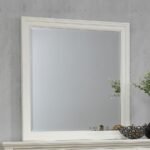 SANDY BEACH DRESSER MIRROR CREAM WHITE - Image 2