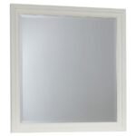 SANDY BEACH DRESSER MIRROR CREAM WHITE