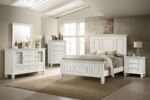 SANDY BEACH DRESSER MIRROR CREAM WHITE - Image 6
