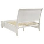 SANDY BEACH 5-PIECE QUEEN BEDROOM SET CREAM WHITE - Image 4