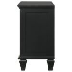 SANDY BEACH 3-DRAWER NIGHTSTAND BLACK - Image 6