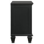 SANDY BEACH 3-DRAWER NIGHTSTAND BLACK - Image 10