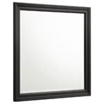 SANDY BEACH DRESSER MIRROR BLACK