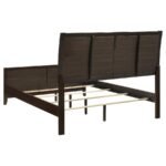 CARLTON 5-PIECE QUEEN BEDROOM SET CAPPUCCINO - Image 4