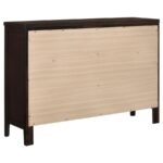CARLTON 5-PIECE QUEEN BEDROOM SET CAPPUCCINO - Image 8