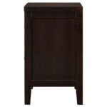 CARLTON 2-DRAWER NIGHTSTAND CAPPUCCINO - Image 5