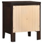 CARLTON 2-DRAWER NIGHTSTAND CAPPUCCINO - Image 6