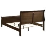 LOUIS PHILIPPE 5-PIECE QUEEN BEDROOM SET CAPPUCCINO - Image 4