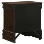 LOUIS PHILIPPE 5-PIECE QUEEN BEDROOM SET CAPPUCCINO - Image 7