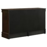LOUIS PHILIPPE 5-PIECE QUEEN BEDROOM SET CAPPUCCINO - Image 10