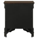 LOUIS PHILIPPE 2-DRAWER NIGHTSTAND CAPPUCCINO - Image 7