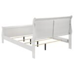 LOUIS PHILIPPE 5-PIECE QUEEN BEDROOM SET WHITE - Image 4