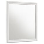 LOUIS PHILIPPE 5-PIECE QUEEN BEDROOM SET WHITE - Image 9