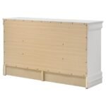 LOUIS PHILIPPE 6-DRAWER DRESSER WHITE - Image 8