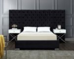 Grande Velvet Upholstered Bed - Image 2