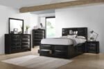 BRIANA 5-PIECE QUEEN BEDROOM SET BLACK