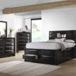 BRIANA 5-PIECE QUEEN BEDROOM SET BLACK