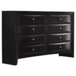 BRIANA 5-PIECE QUEEN BEDROOM SET BLACK - Image 7